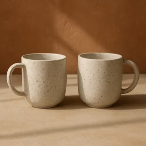 Speckled Ceramic Mug Set